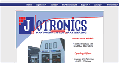 Desktop Screenshot of jotronics.nl