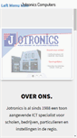 Mobile Screenshot of jotronics.nl